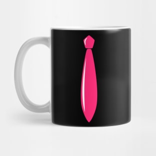 Shiny Pink Tie Mug